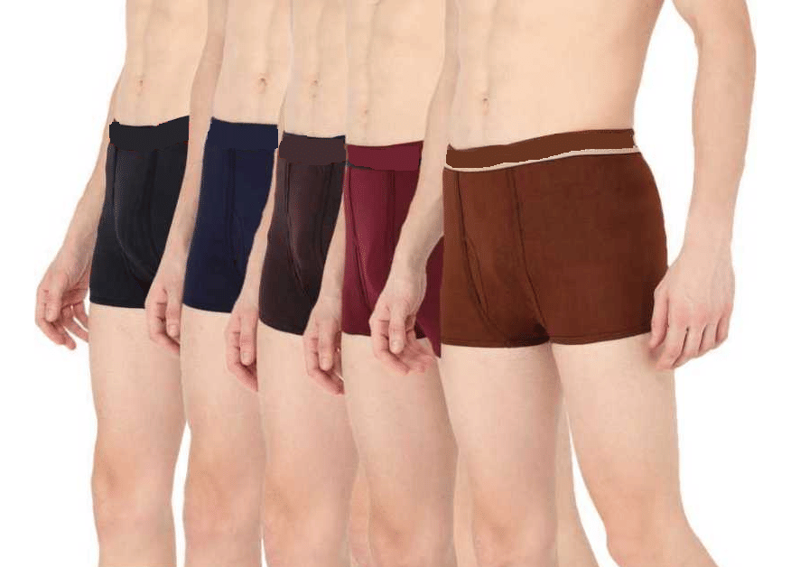D1 DIFFERENT ONE Pack of 5 Cotton Trunks For Men's ( Multicolor ) D1 DIFFERENT ONE Pack of 5 Cotton Trunks For Men's ( Multicolor )