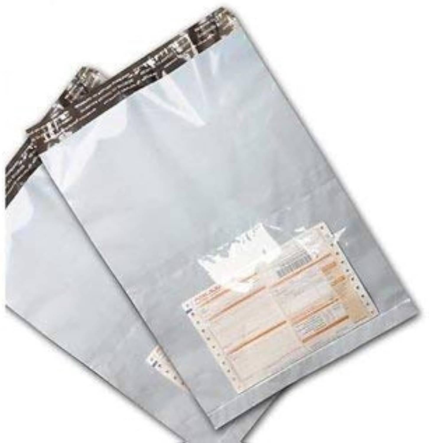 Sumaay Group 10 x 12 Inch, 60 micron Tamper Proof Courier Bags with Pocket for Packing (Pack of 100) Sumaay Group 10 x 12 Inch, 60 micron Tamper Proof Courier Bags with Pocket for Packing (Pack of 100)