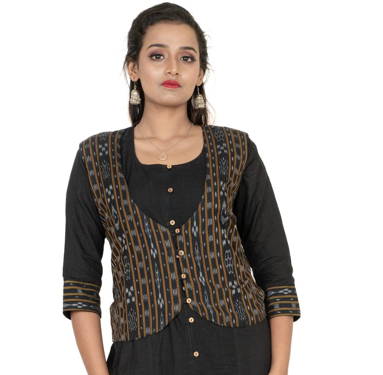     			GHL Women Regular Jacket ( Black )