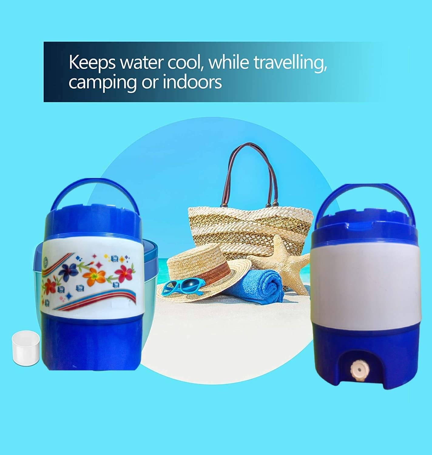     			Greenery Sturdy & Portable 20 Water Dispenser