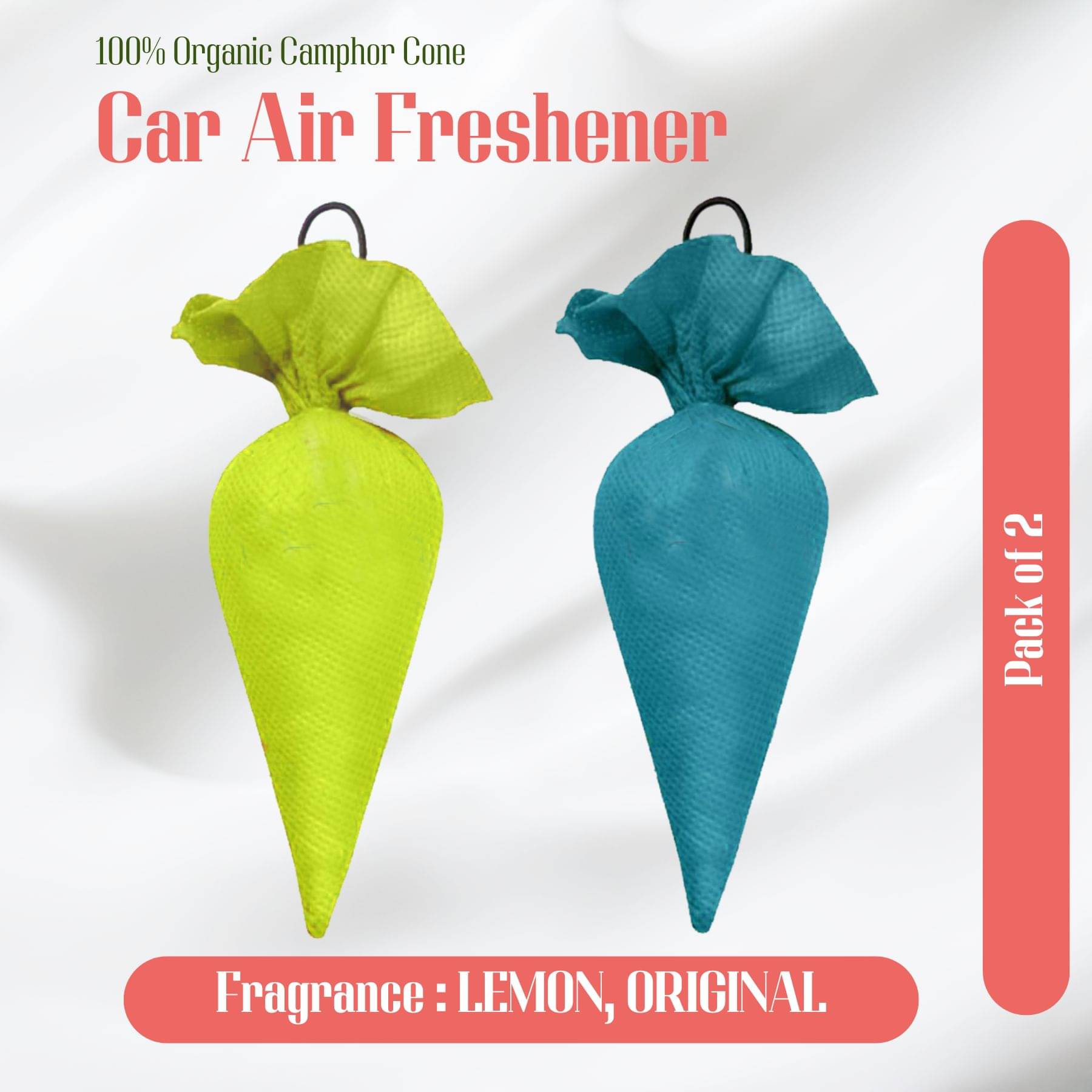 Indicrafts Car Perfume for Air Vent Usage Floral Indicrafts Car Perfume for Air Vent Usage Floral