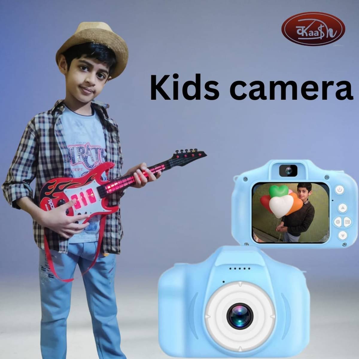     			Kaash collections Kids Camera for Girls Boys | Digital Selfie Camera Toy for Kids,13MP 1080P HD Digital Video Camera for Toddlers Birthday Gift