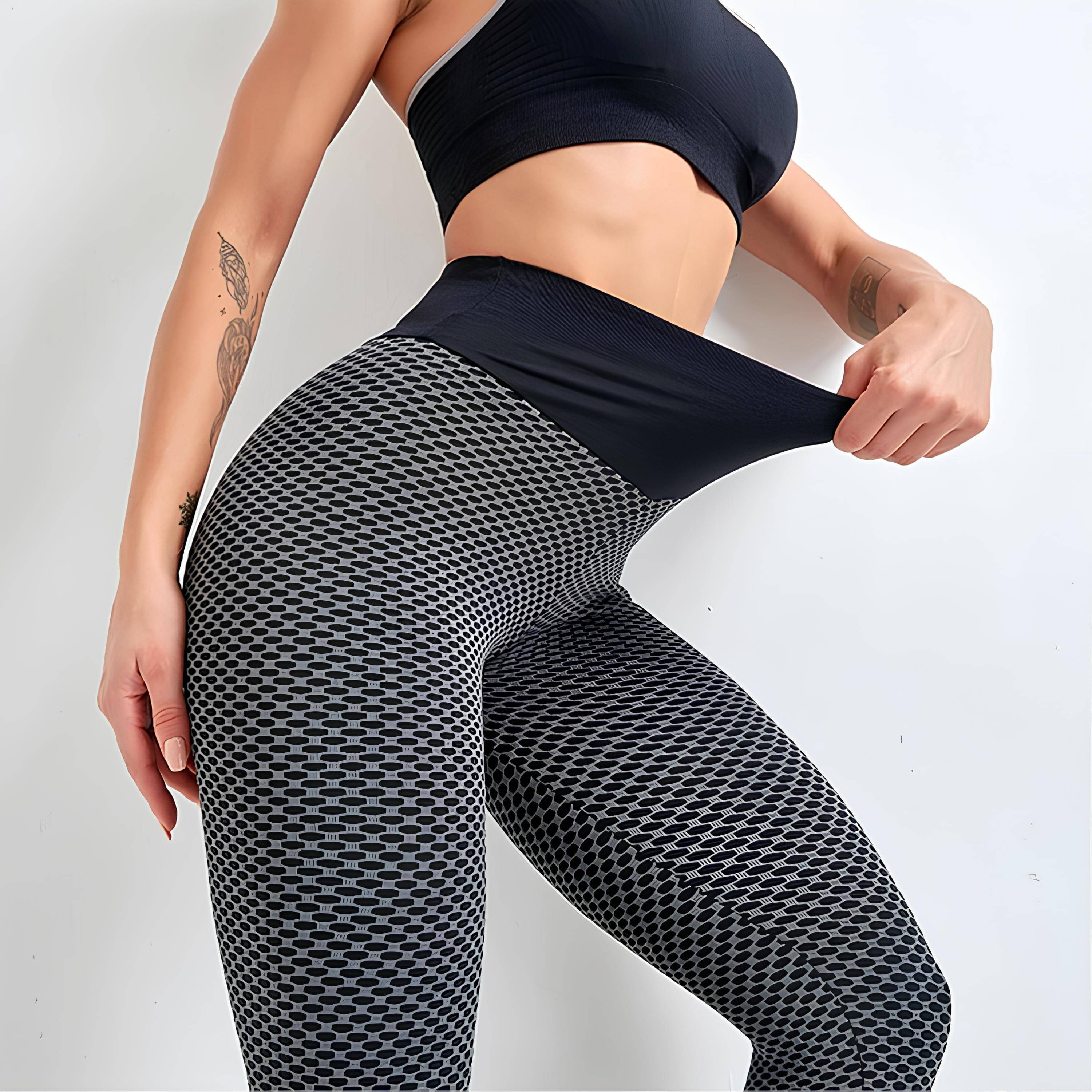     			MULTIWA Pack of 1 Lycra Regular Women's Casual Pants ( Black )