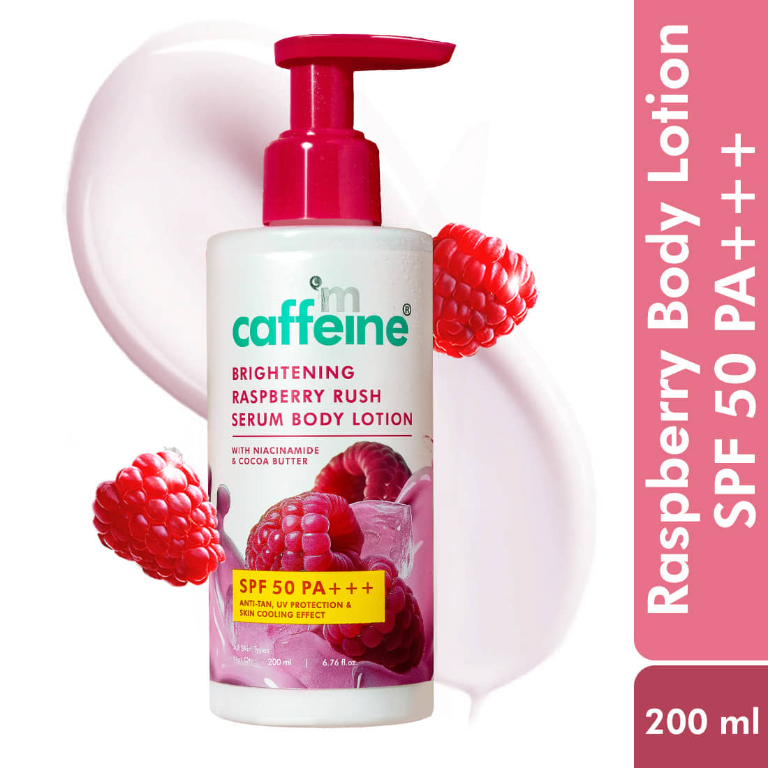 Mcaffeine Moisturizing Lotion For All Skin Type 200 ml ( Single Pack )