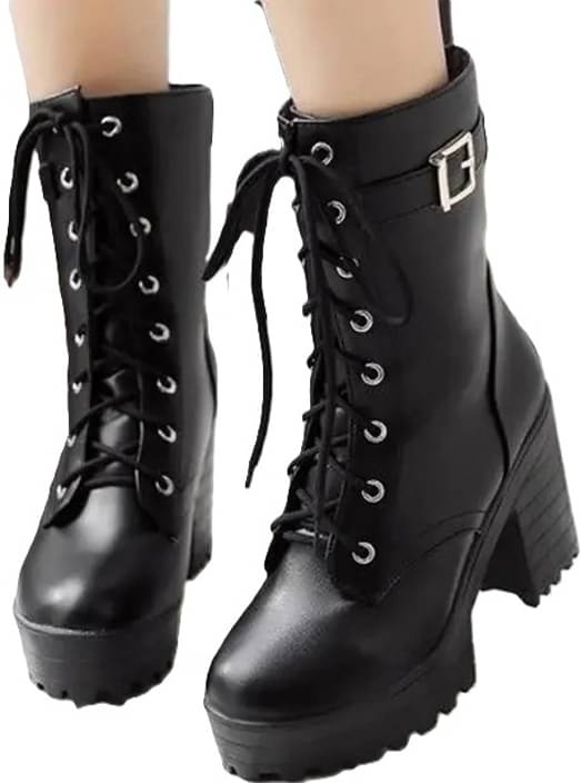     			Moonwalk Black Women's Mid Calf Length Boots