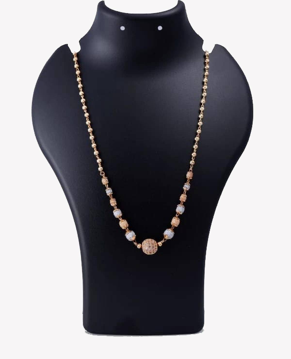     			Rhosyn Gold Alloy Necklace ( Pack of 1 )