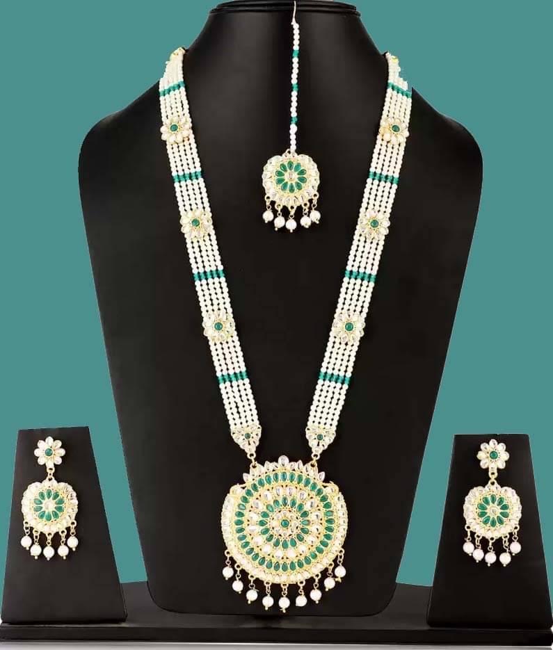     			Rhosyn Multicolor Pearls Necklace Set ( Pack of 1 )