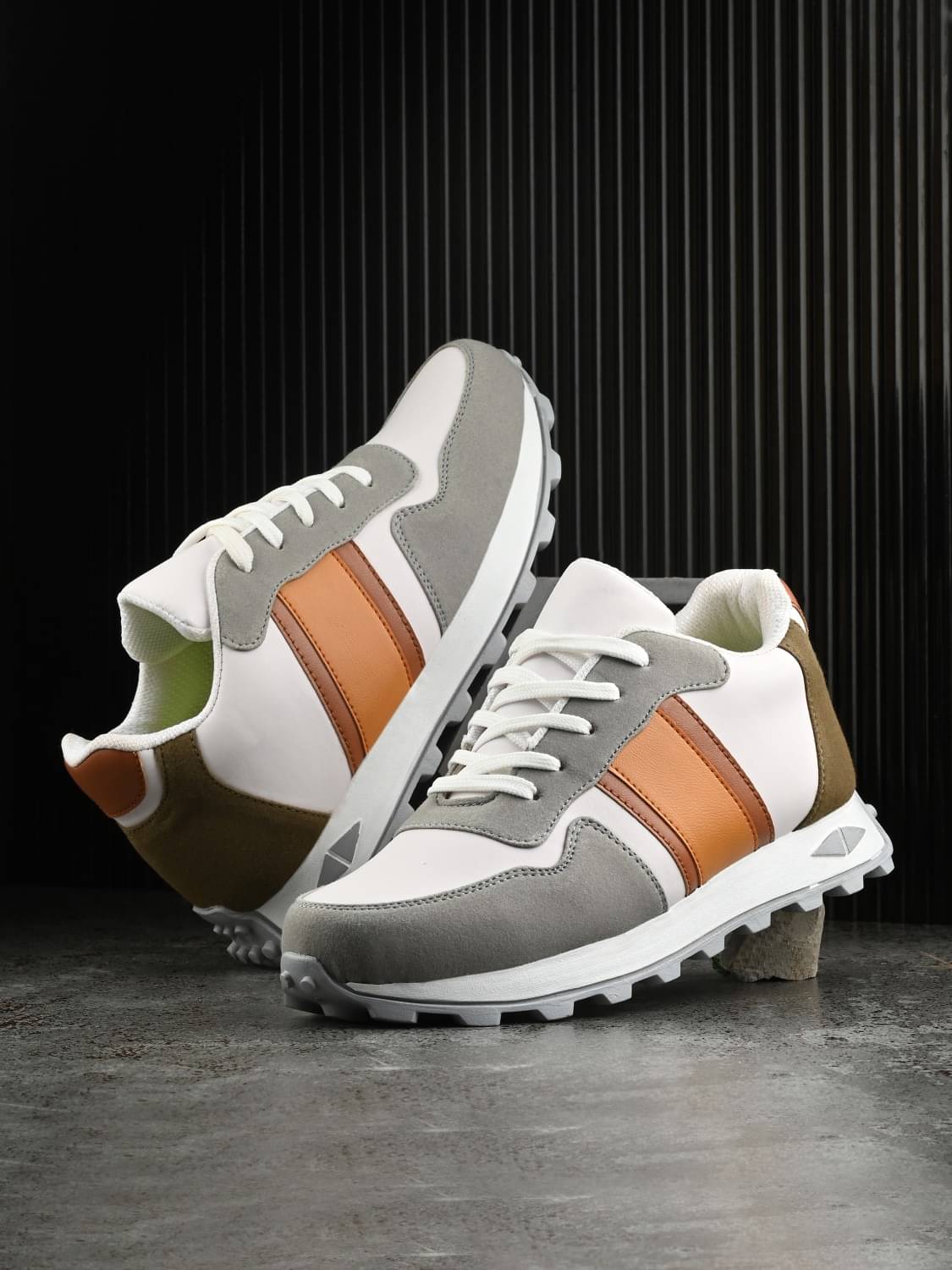     			Rising Wolf Tan Men's Sneakers