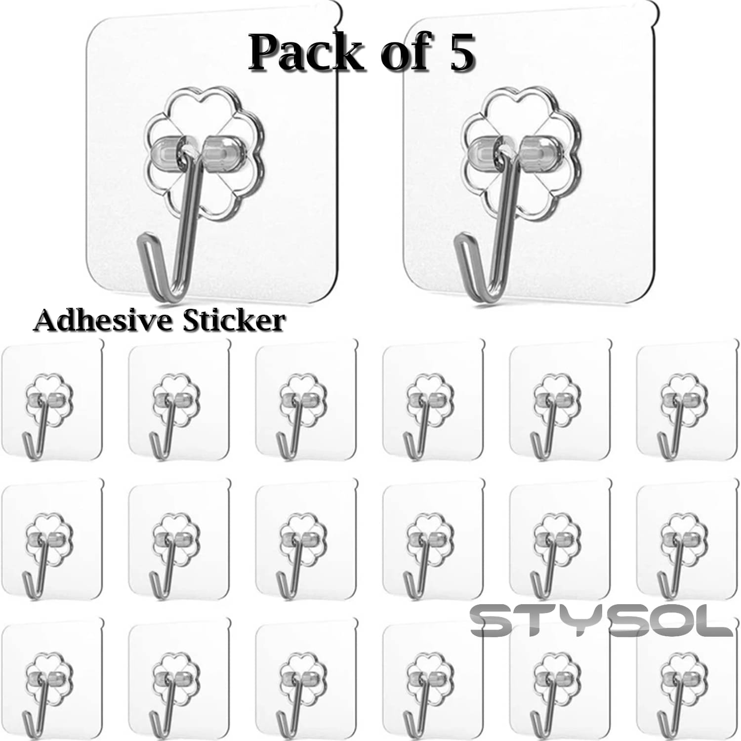     			Stysol Closet Organizers ( Pack of 5 )