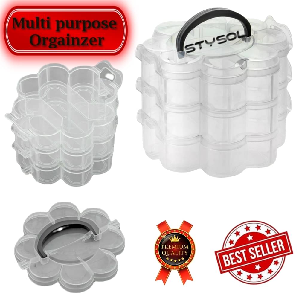     			Stysol Multipurpose Small Item Jewellery Organizer For All Small Items