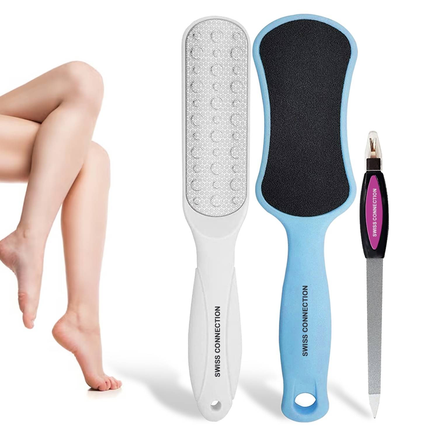     			Swiss Connection Manicure & Pedicure Kit ( Pack of 3 )