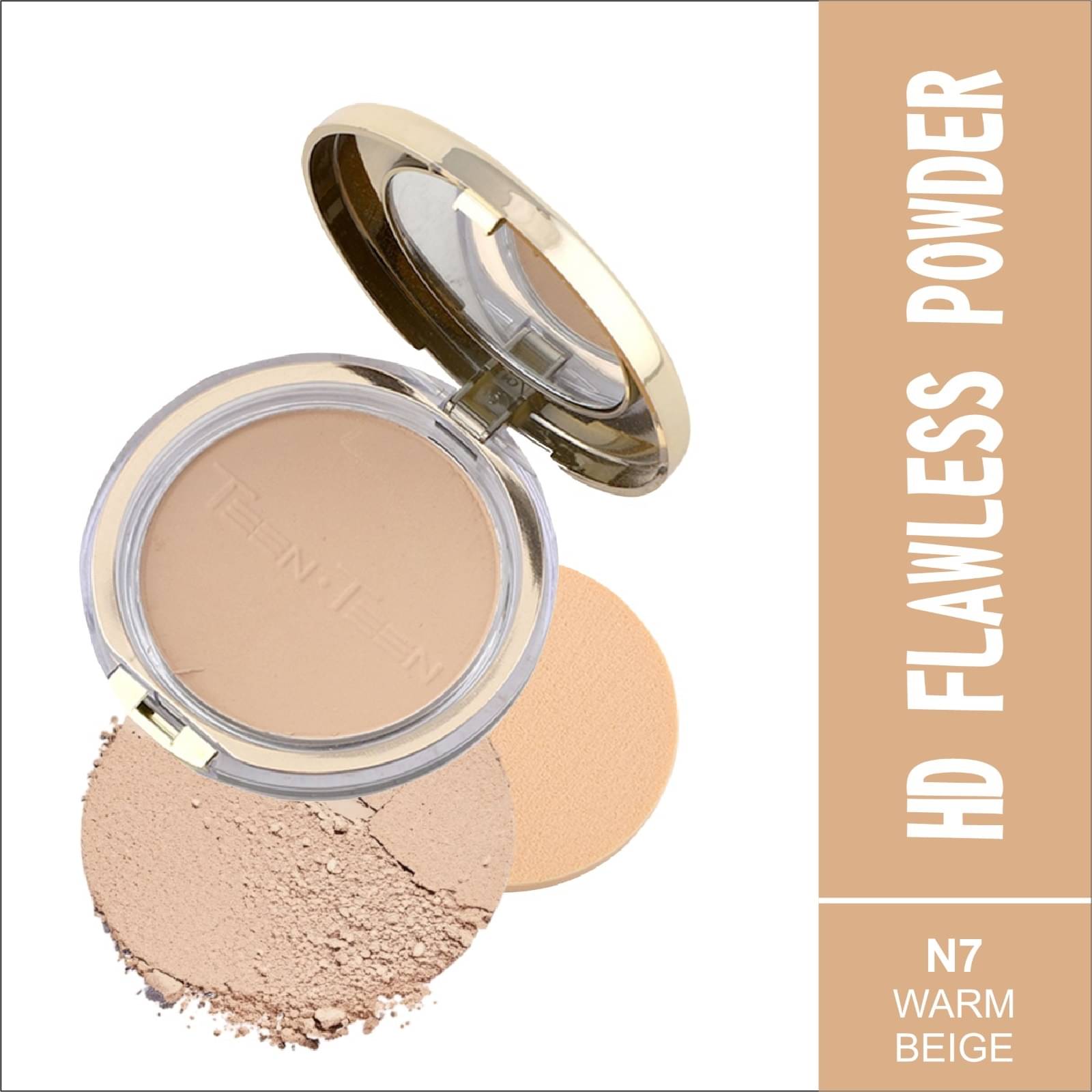 TEEN TEEN HD Studio Photogenic Flawless Compact Powder, SPF20++, Water Resistant, Matte Finish, All Skin Types, Warm Beige, 14gm (Pack of 1) TEEN TEEN HD Studio Photogenic Flawless Compact Powder, SPF20++, Water Resistant, Matte Finish, All Skin Types, Warm Beige, 14gm (Pack of 1)