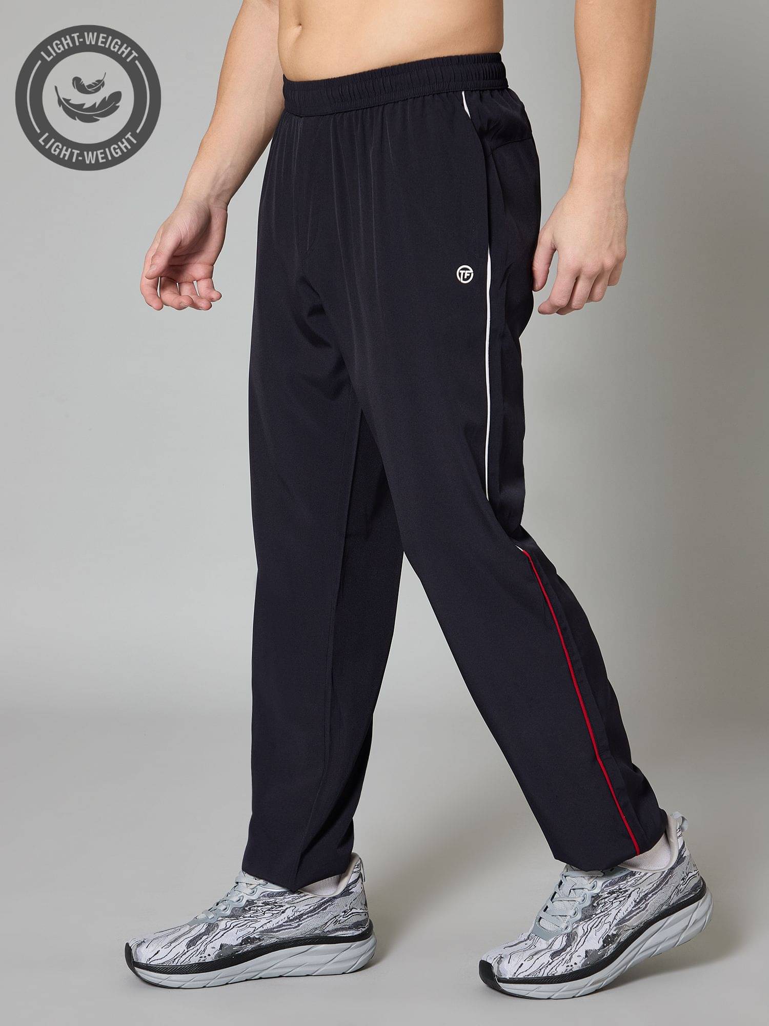     			Turnfit Navy Blue Polyester Men's Sports Trackpants ( Pack of 1 )