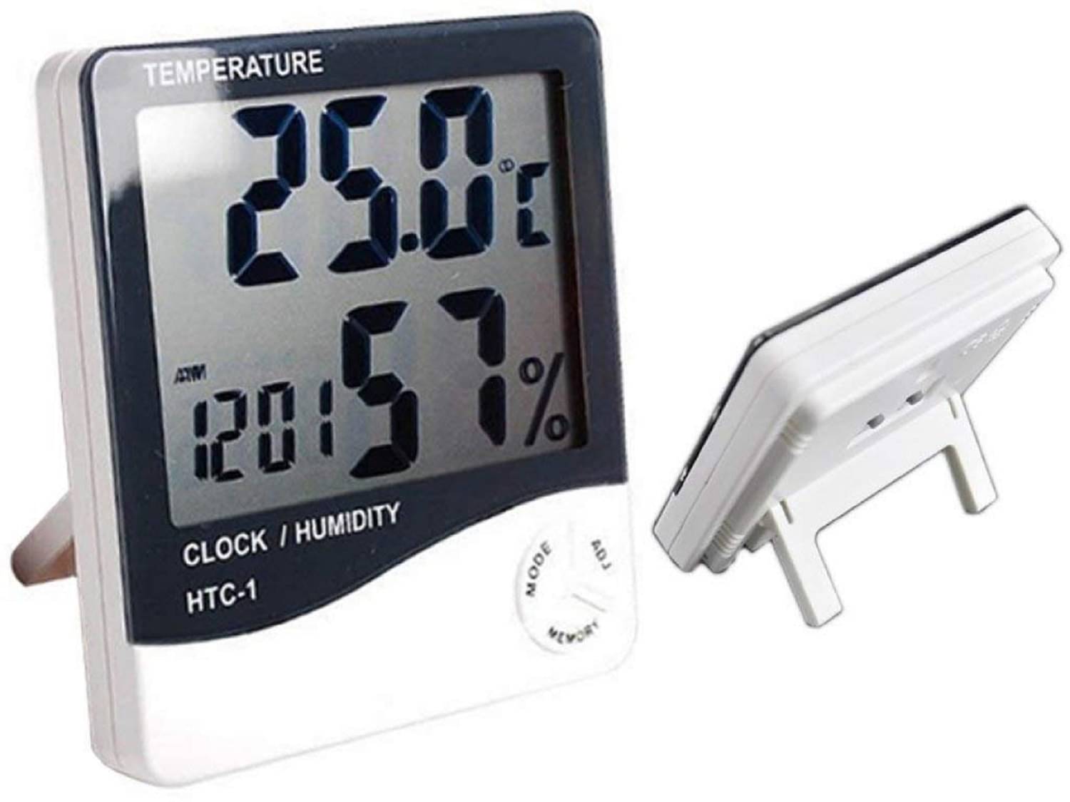     			VARKAUS Digital Temperature Clock Alarm Clock - Pack of 1