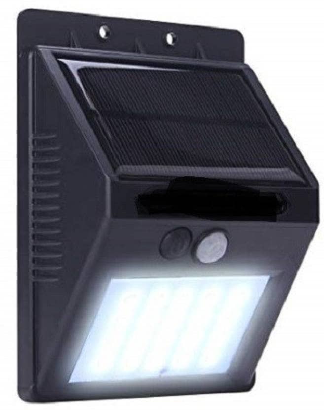 ZESTRUM 0.2W Solar Outdoor Wall Light ( Pack of 1 )