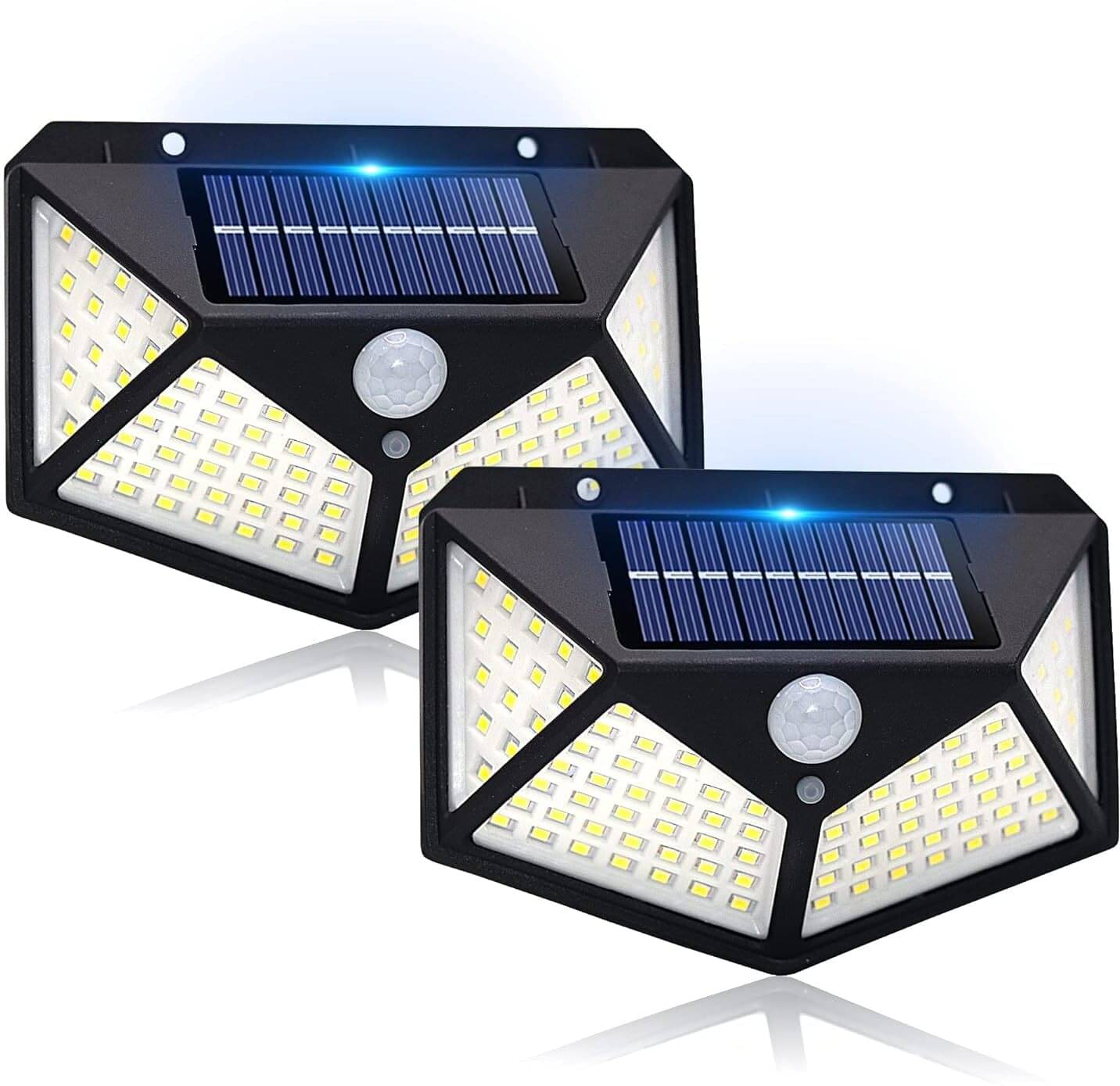     			ZESTRUM 10W Solar Outdoor Wall Light ( Pack of 1 )