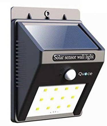 ZESTRUM 3W Solar Outdoor Wall Light ( Pack of 1 )