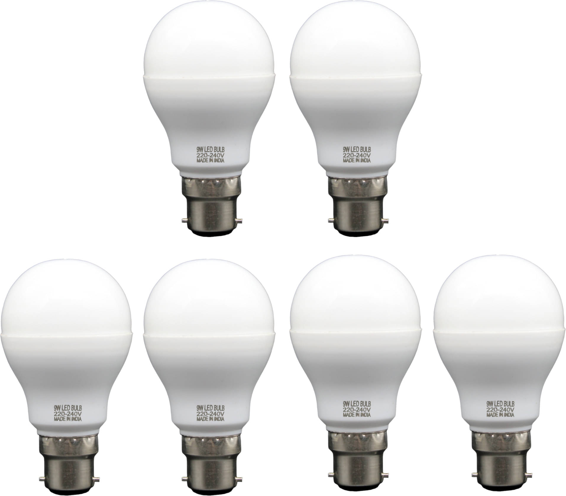 ZESTRUM 9W Cool Day Light LED Bulb ( Pack of 6 ) ZESTRUM 9W Cool Day Light LED Bulb ( Pack of 6 )