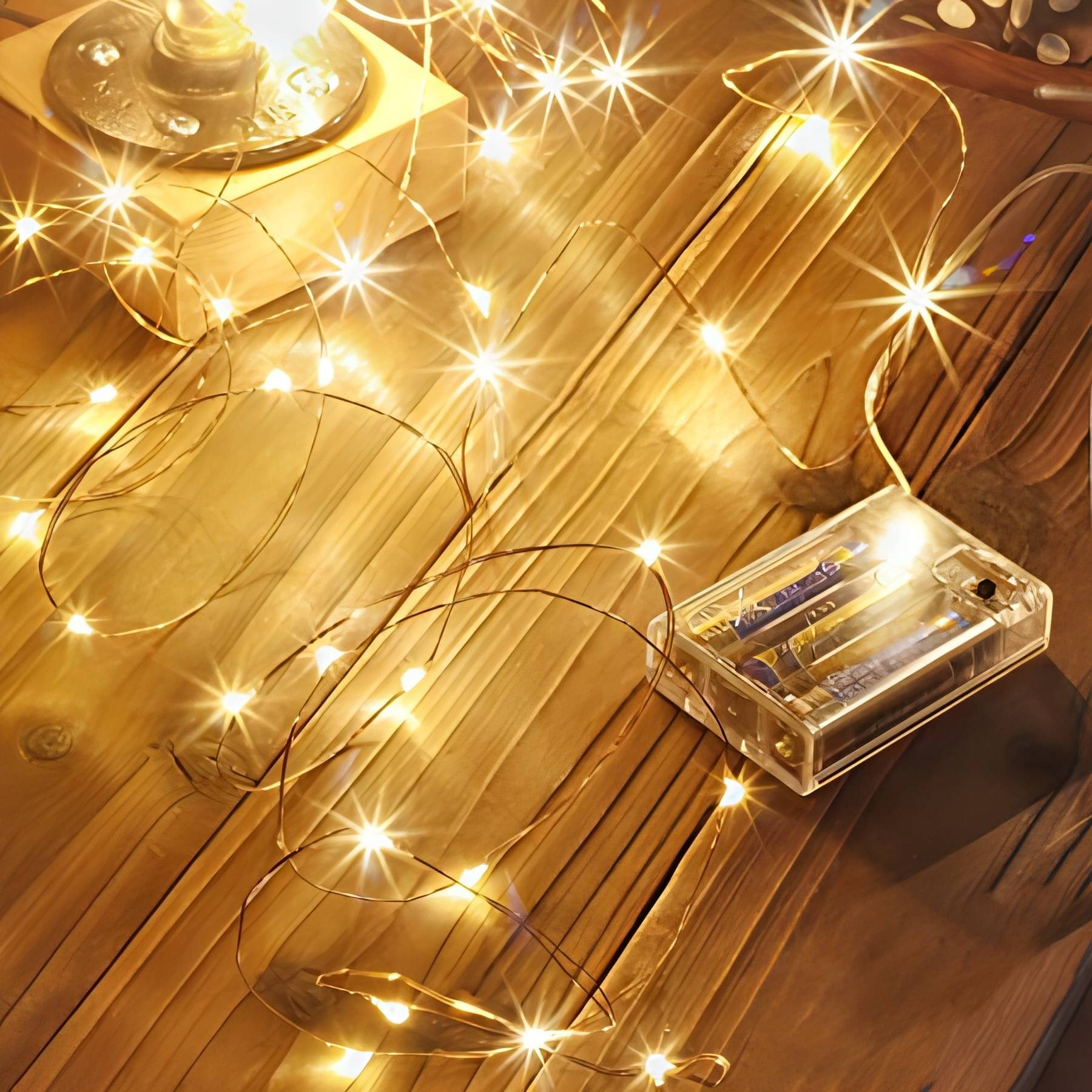     			ZESTRUM Gold 11 Mtr String Light ( Pack of 1 )
