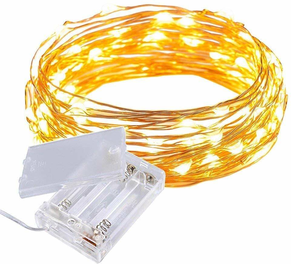     			ZESTRUM Gold 5M String Light ( Pack of 1 )