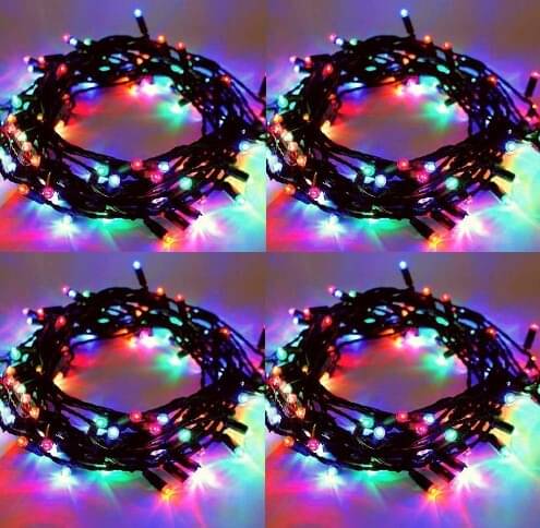     			ZESTRUM Multicolor 10 Mtr String Light ( Pack of 4 )