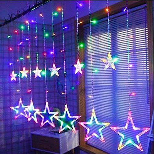     			ZESTRUM Multicolor 3M Curtain String Light ( Pack of 1 )