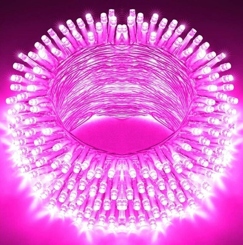     			ZESTRUM Pink 11 Mtr String Light ( Pack of 2 )