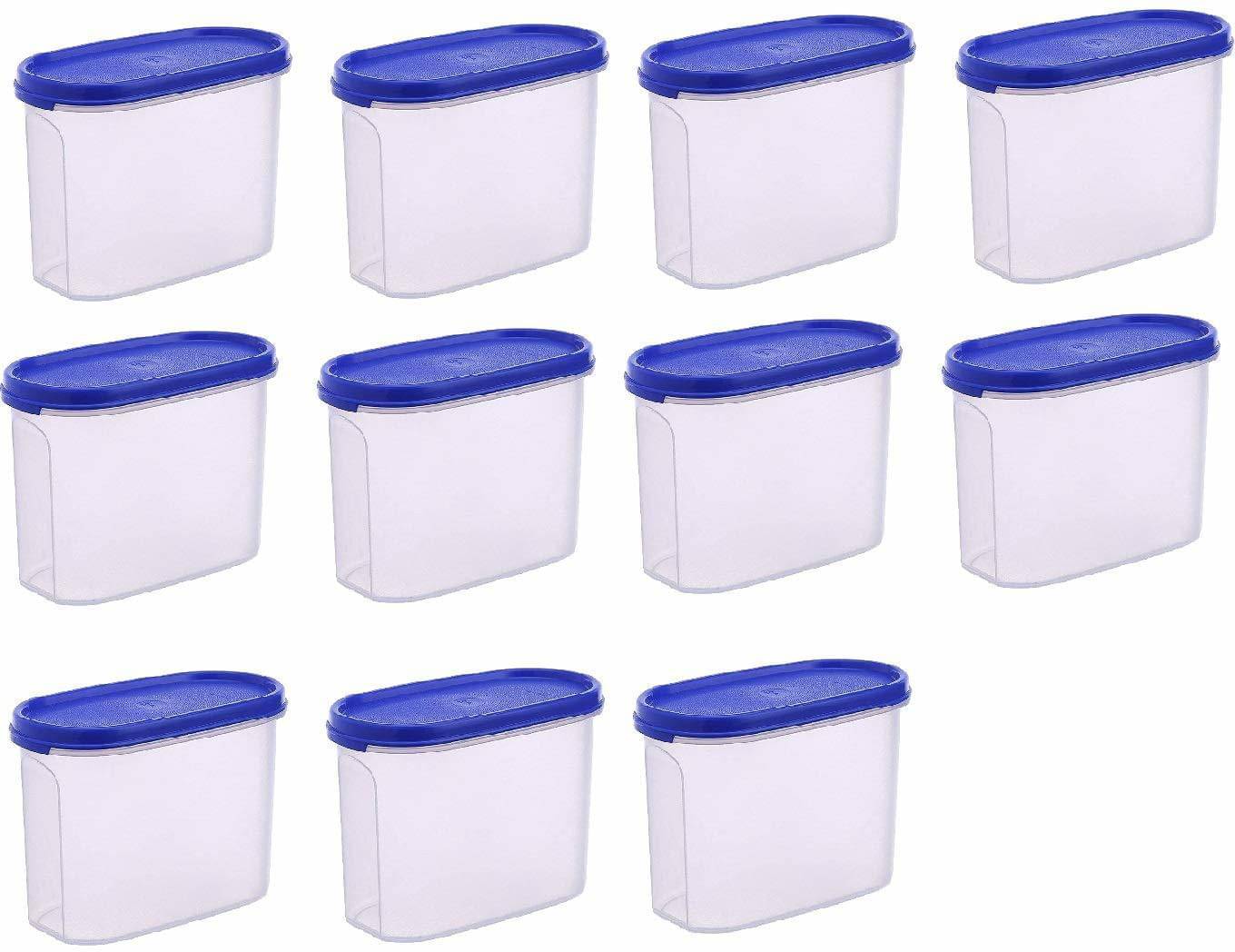     			omortex Plastic Blue Multi-Purpose Container ( Set of 11 )