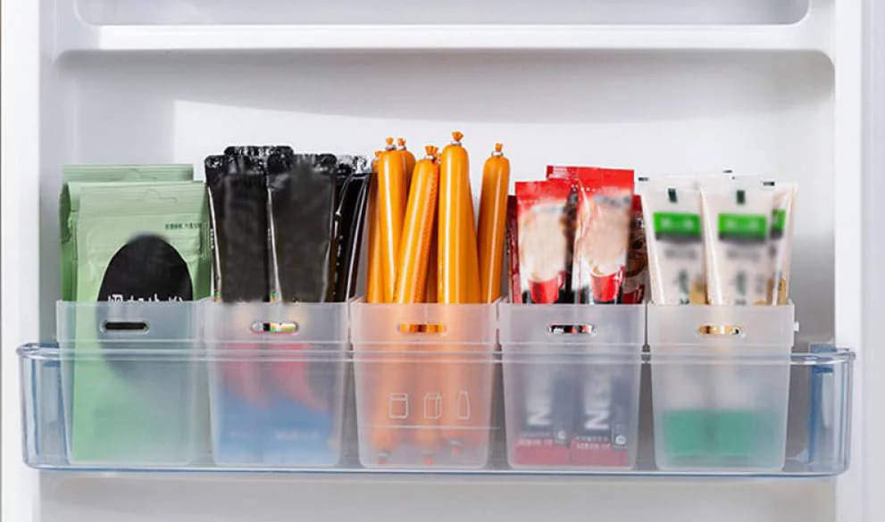     			omortex Plastic Transparent Multi-Purpose Container ( Set of 6 )
