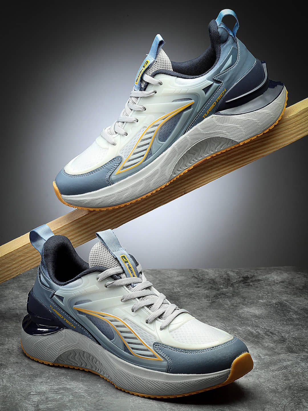 Action Shoes Gray Men's Sports Running Shoes - Sports Shoes | Buy online on ZillyBuy