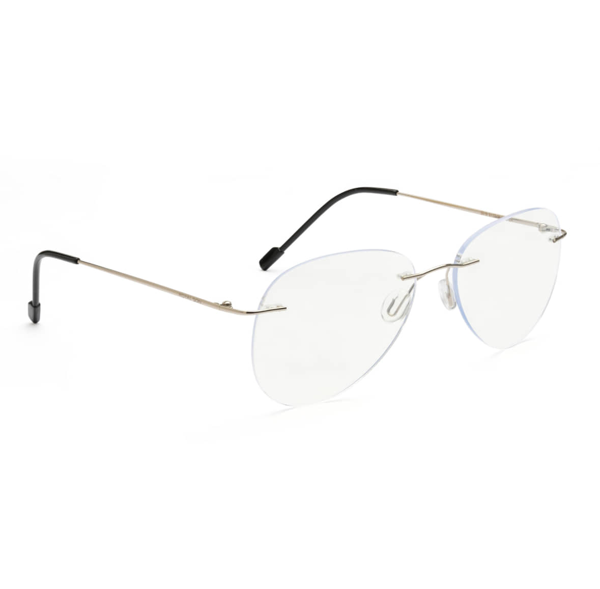 Admire Blue Rimless Pilot Computer Glasses ( Pack of 1 )