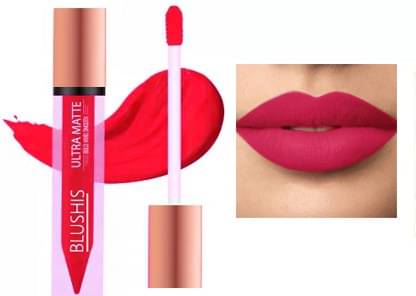     			BLUSHIS Long Wear Ultra Matte Hydrating Liquid Lipstick