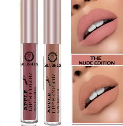 BLUSHIS Highly Pigmented Multi Color Matte Lipstick Combo (Pack of 12)     			BLUSHIS Highly Pigmented Multi Color Matte Lipstick Combo (Pack of 12)