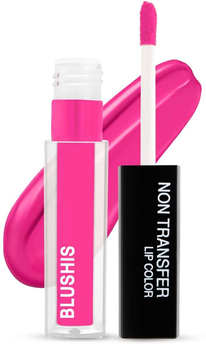     			BLUSHIS Long Lasting Smudge Free Pink Matte Finish Lipstick