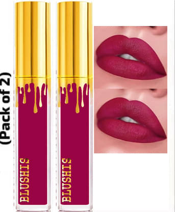     			BLUSHIS Pink Matte Lipstick 0.12