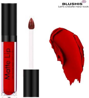     			BLUSHIS All Day Long Lasting Red Matte Lipstick