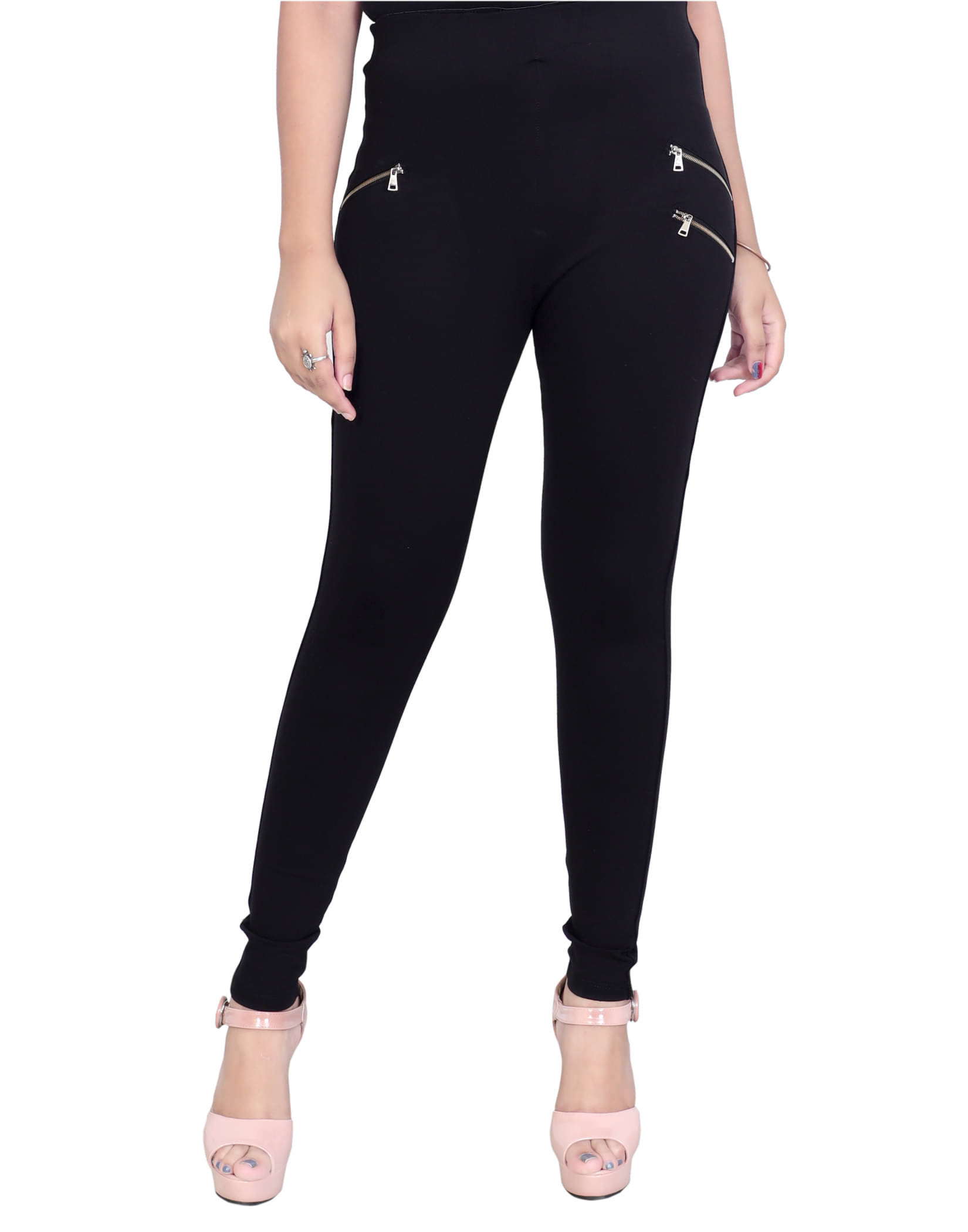     			BMAP - Lycra Regular Fit Black Women's Jeggings ( Pack of 1 )