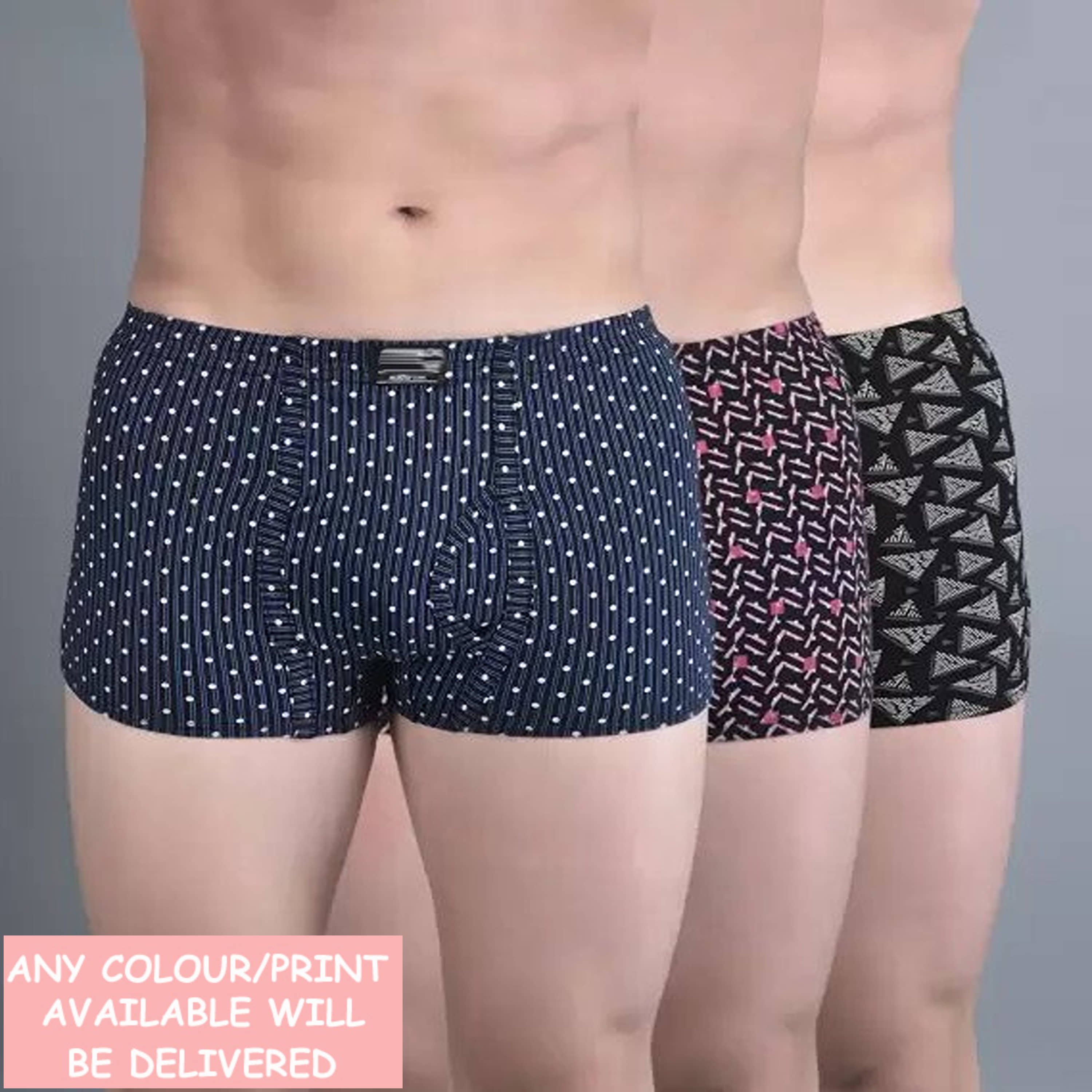CAVENDRES Pack of 3 Nylon Trunks For Men's ( Multicolor1 )