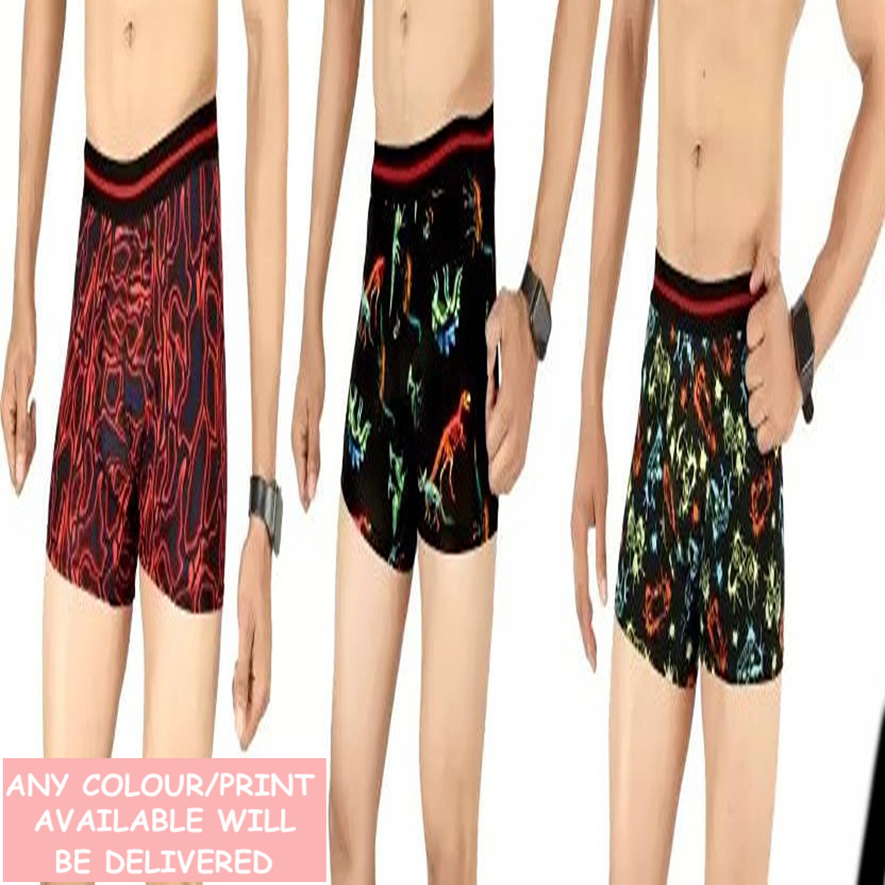 CAVENDRES Pack of 3 Nylon Trunks For Men's ( Multicolor1 )