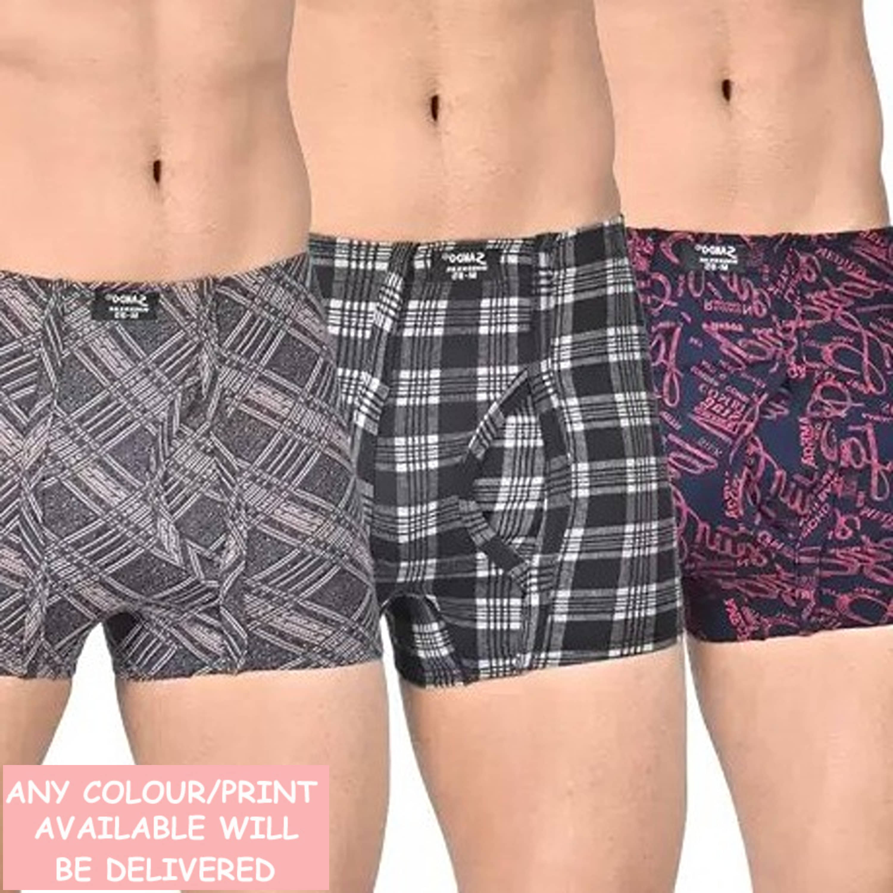 CAVENDRES Pack of 3 Nylon Trunks For Men's ( Multicolor1 )