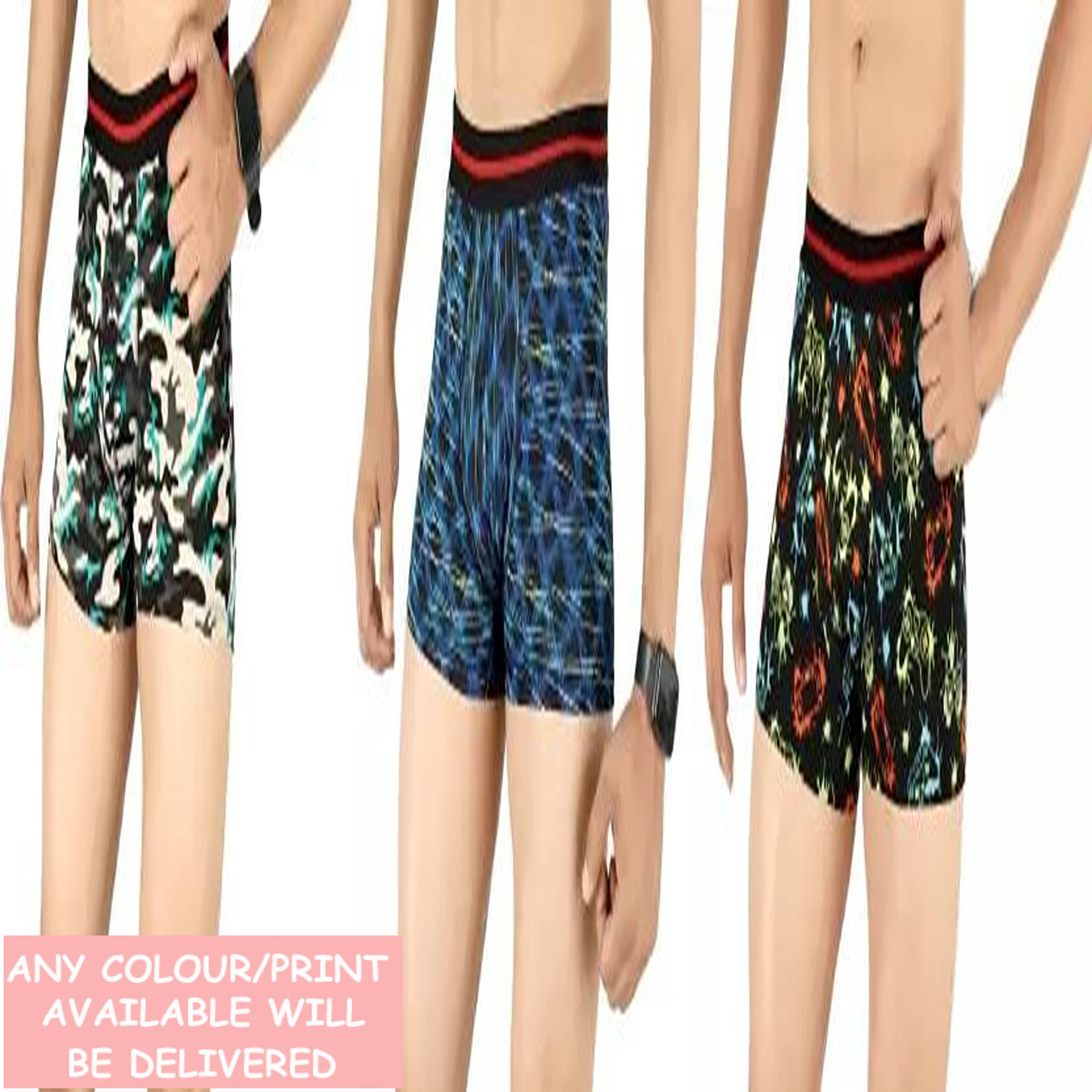 CAVENDRES Pack of 3 Nylon Trunks For Men's ( Multicolor1 )