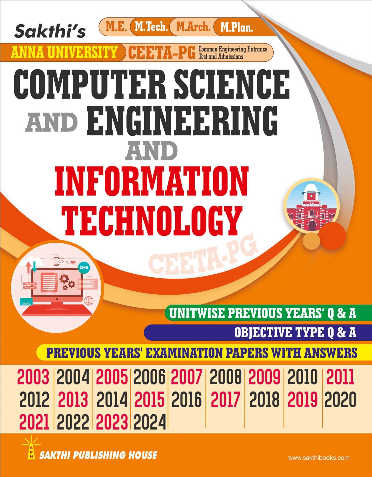 CEETA-PG Computer Science and Engineering & Information Technology Previous Years Examination Solved Papers CEETA-PG Computer Science and Engineering & Information Technology Previous Years Examination Solved Papers