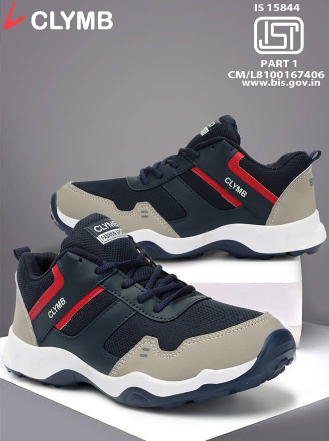 Clymb Blue Men's Sports Running Shoes - Sports Shoes | Buy online on ZillyBuy