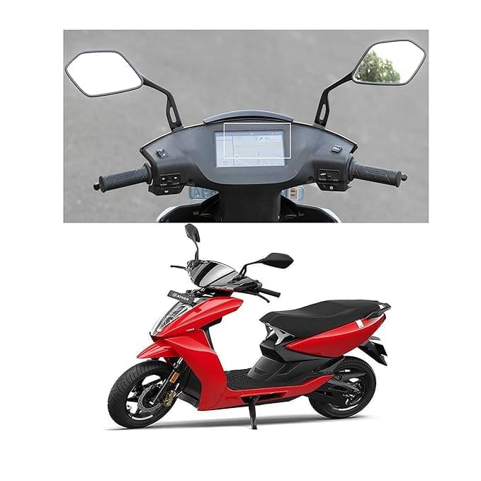 Company Fitted Full Screen Coverage Screen Guard with Installation Kit For Touchscreen Display Compatible for Ather 450S Company Fitted Full Screen Coverage Screen Guard with Installation Kit For Touchscreen Display Compatible for Ather 450S