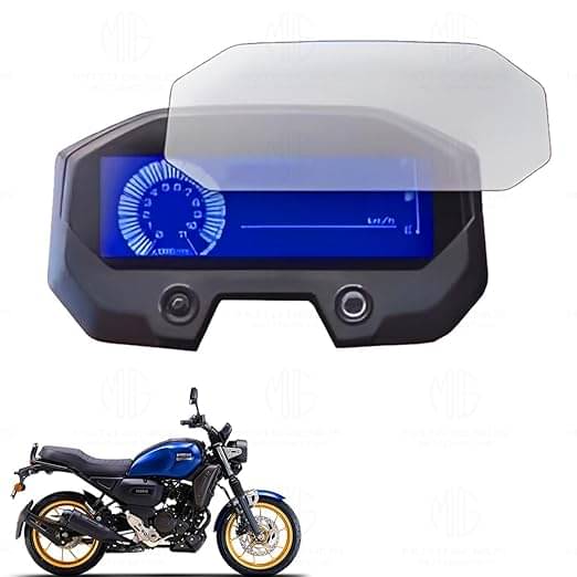 Company Fitted Full Screen Coverage Screen Guard with Installation Kit For Touchscreen Display Compatible for Yamaha FZX 125 Company Fitted Full Screen Coverage Screen Guard with Installation Kit For Touchscreen Display Compatible for Yamaha FZX 125
