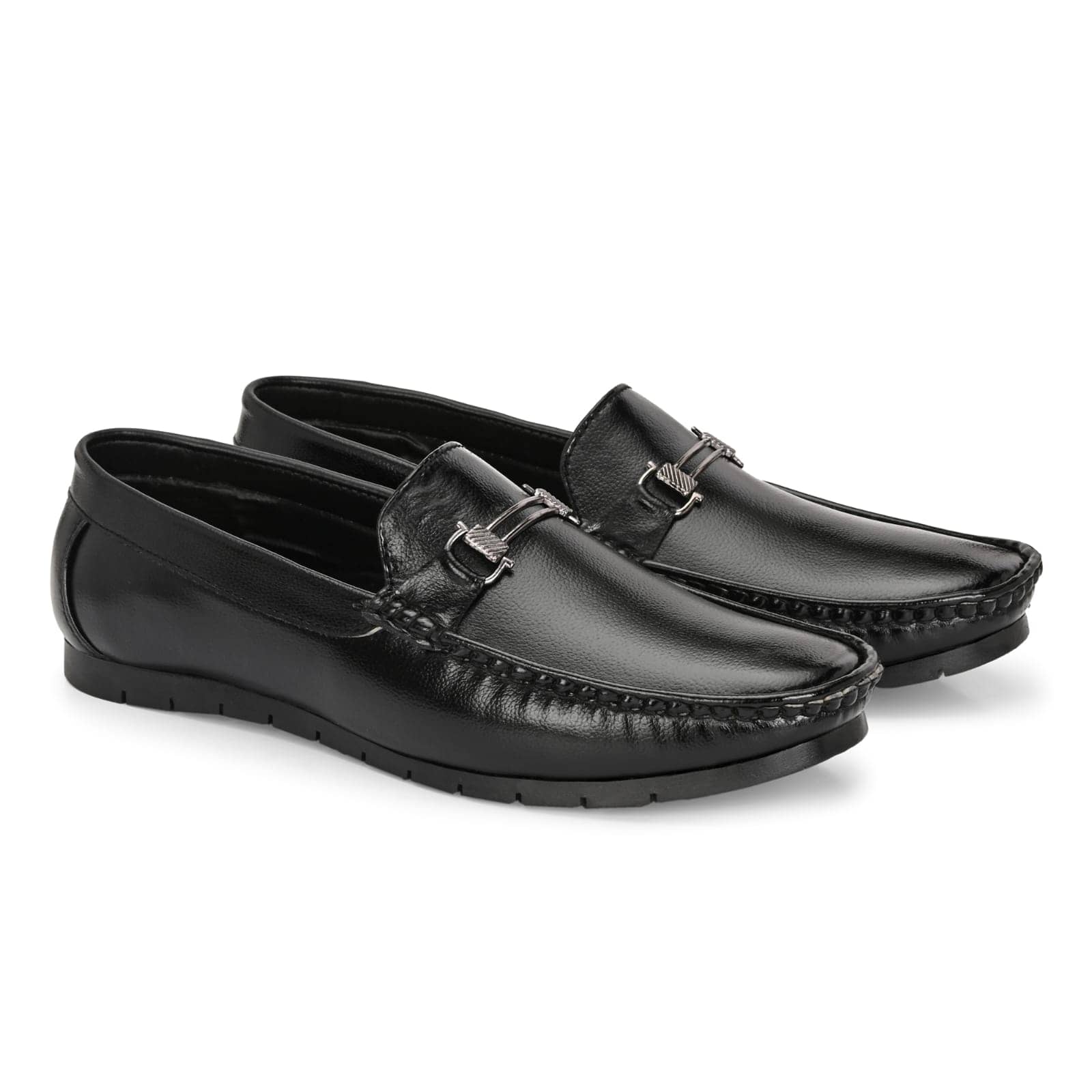 HATTOUN Black Men's Formal - Formal Shoes | Buy online on ZillyBuy