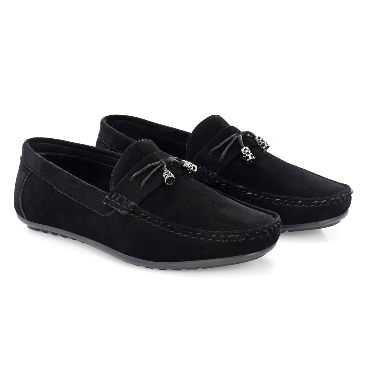HATTOUN Black Men's Penny - Formal Shoes | Buy online on ZillyBuy