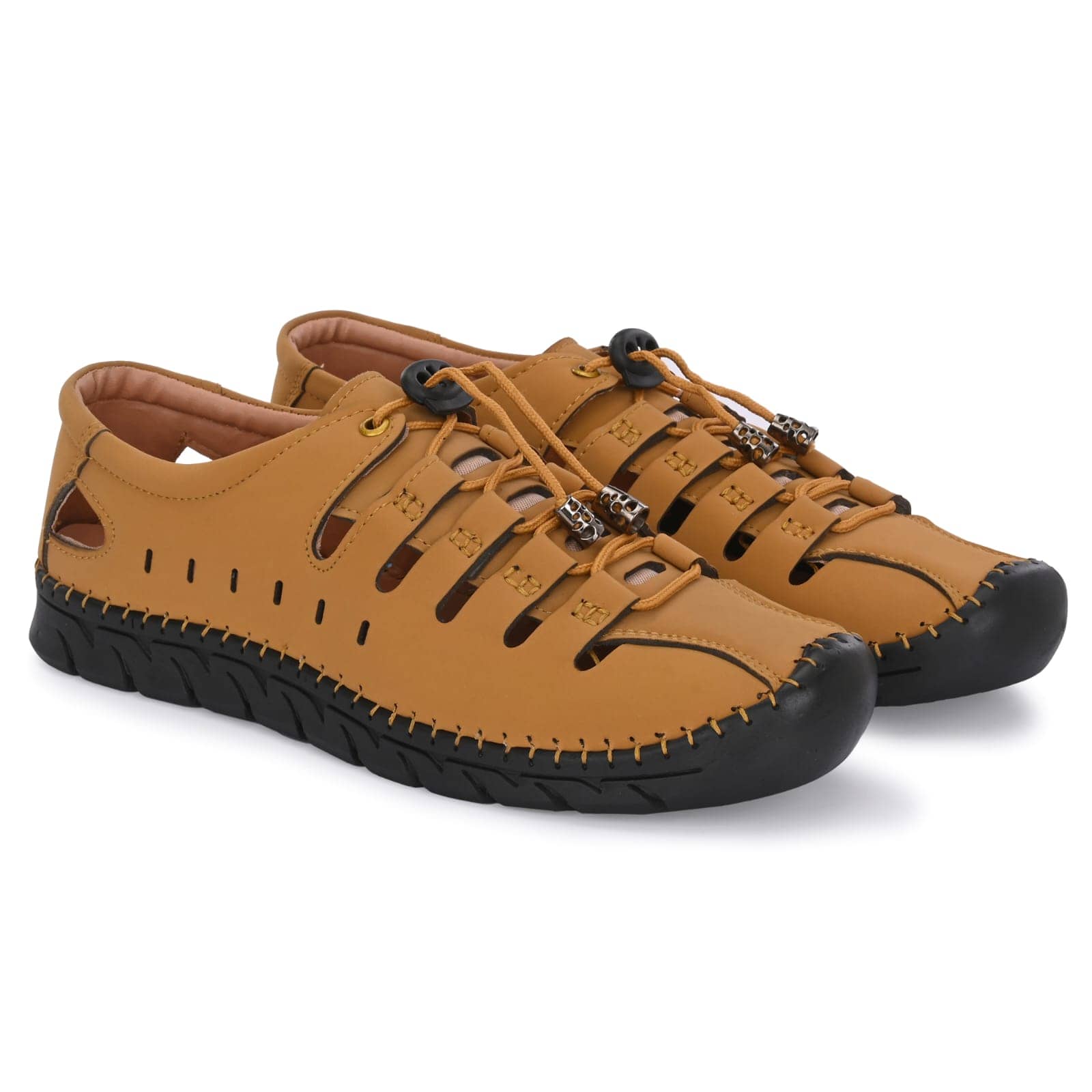 HATTOUN - Tan Men's Sandals