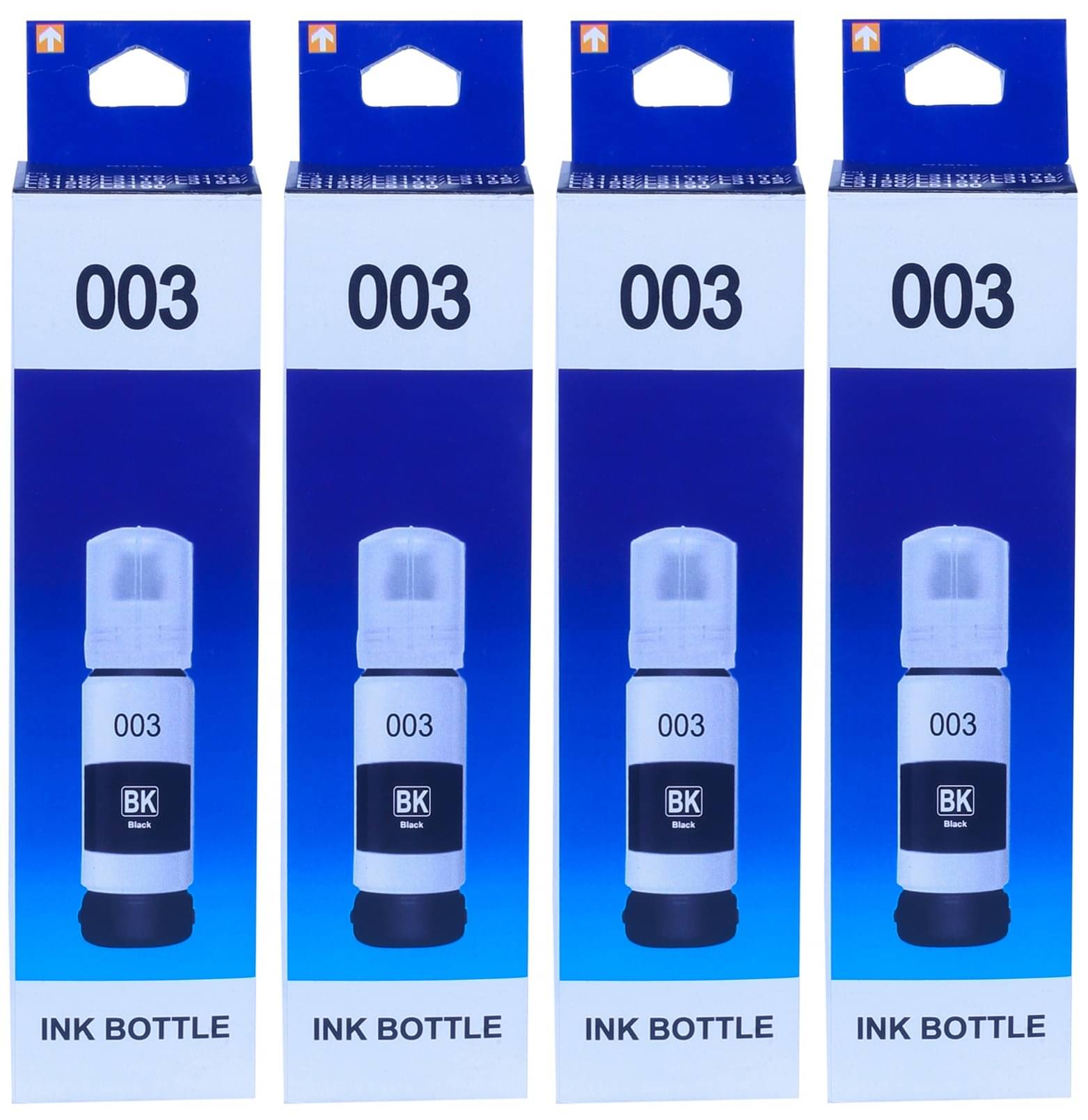     			KALAR L3150 Ink For 003 Black Pack of 4 Cartridge for Printers Models: L3110, L3100, L3101, L3115, L3150, L3151, L3156