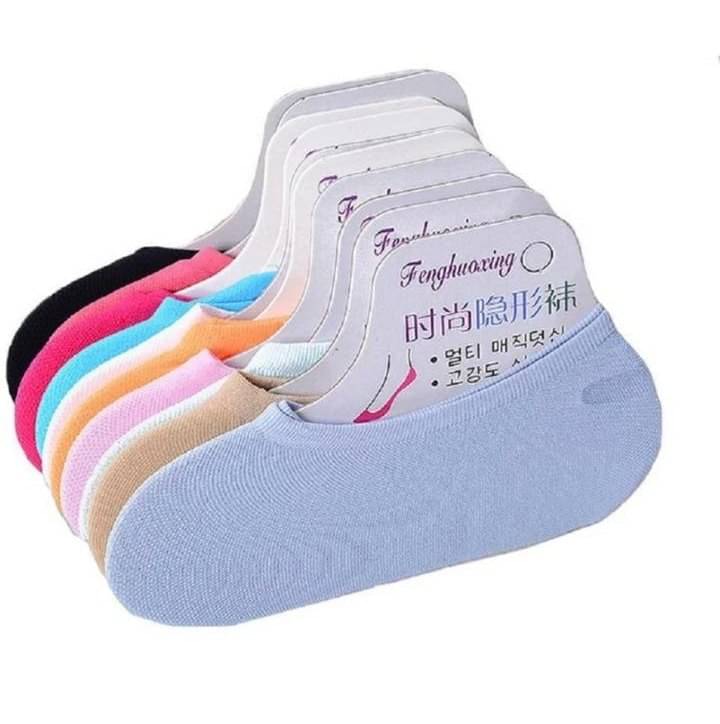 KALRA MAGIC Pack of 8 Women's Cotton No Show Socks ( Yellow ) KALRA MAGIC Pack of 8 Women's Cotton No Show Socks ( Yellow )